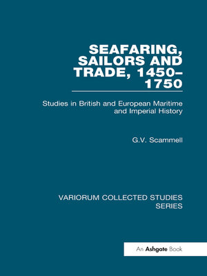 cover image of Seafaring, Sailors and Trade, 1450–1750